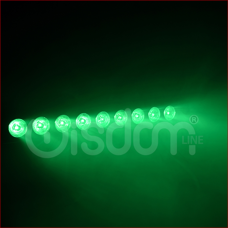 Barra LED WiFi a Batteria RGBW-A-UV | Illuminazione portatile e versatile Fascio-Luminoso-Barra-LED-Batteria-Colore-Luce-Verde