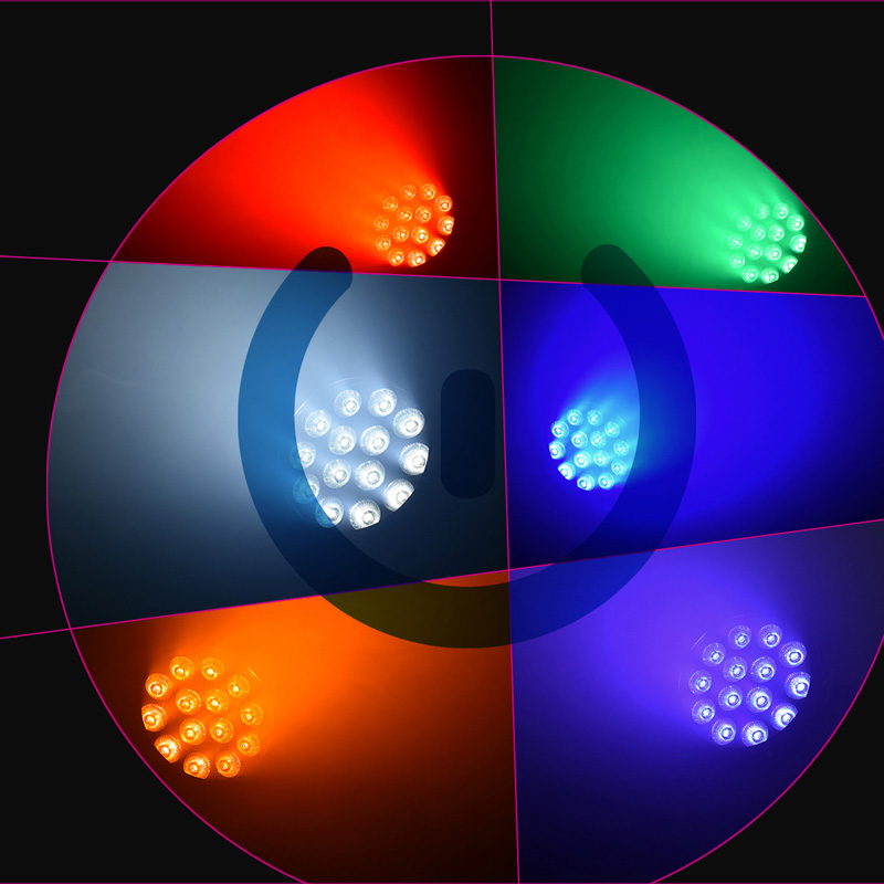 Par LED Esterno 14x10W RGBW-A-UV Illuminazione di Alta Qualità Outdoor Infografica Colori RGBW-A-UV Par LED 14x10