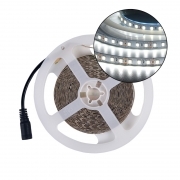 STRISCIA LED SMD 2835 AVANZATA LUMINOSITA' FREDDA E CRISTALLINA A 12V 120LED/m 5M DI ILLUMINAZIONE PERSONALIZZABILE PER INTERNI